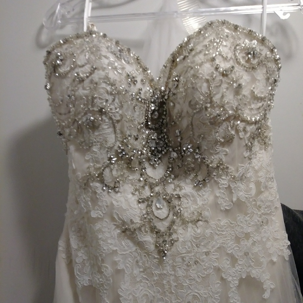Christina wu wedding dress brand new